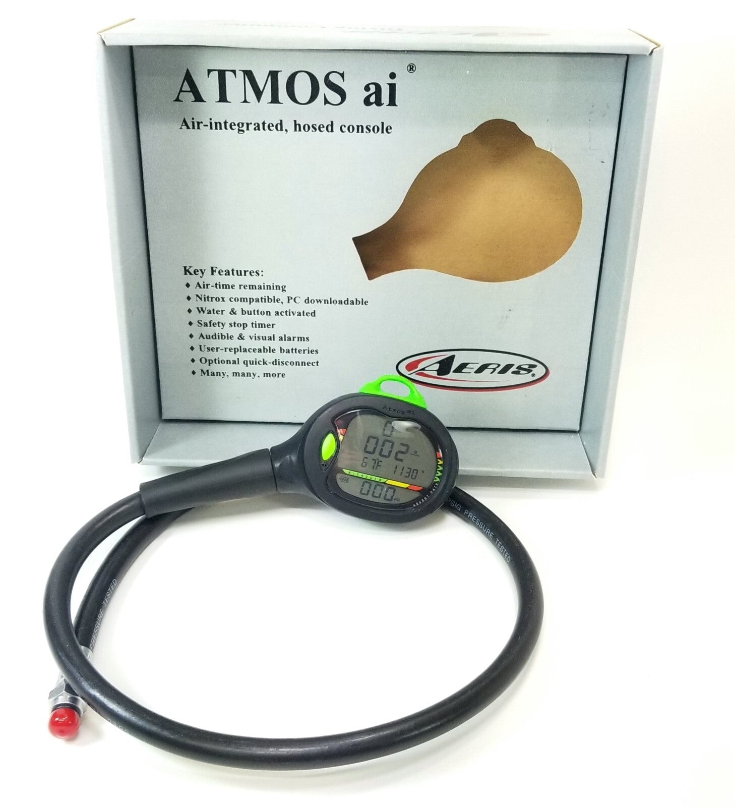 NEW Aeris Atmos ai Air Integrated Nitrox Scuba Dive Diving Computer AtmosAI1