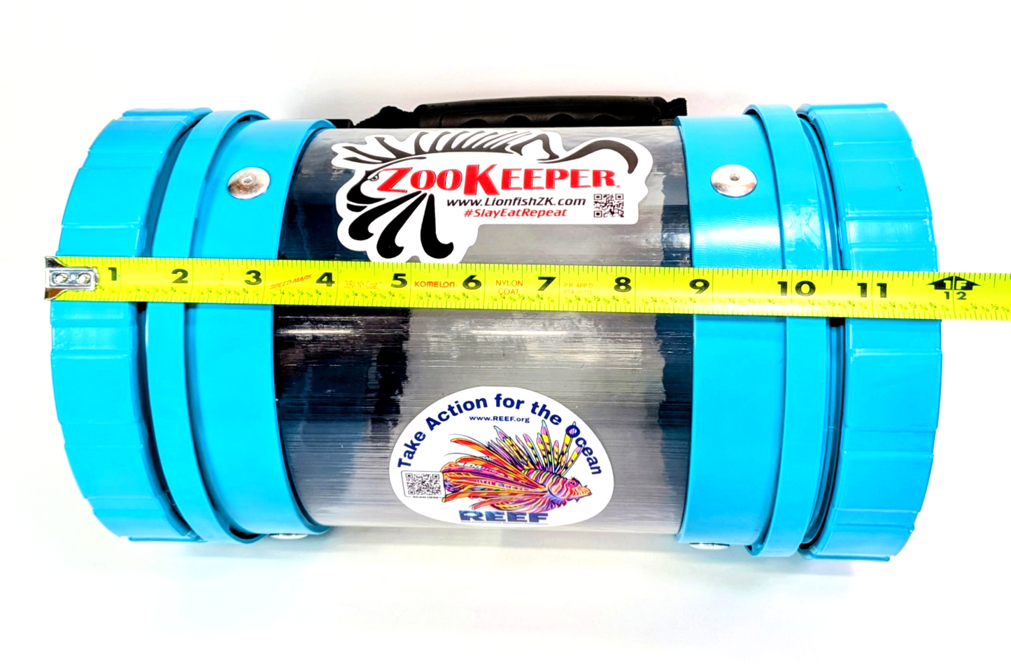 ZooKeeper 12" Lionfish & Marine Debris Containment Unit Teal Scuba Dive Locker10