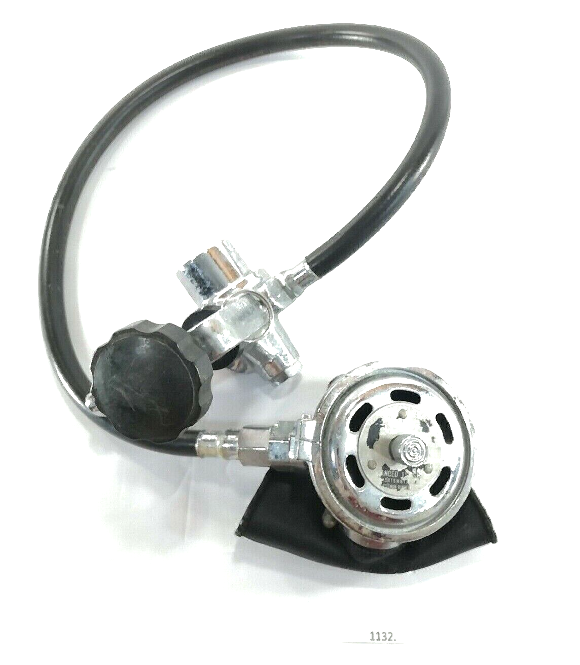 Vintage Water Lung Regulator Set Yoke 1st First Metal 2nd Stage Metal Scuba Dive0