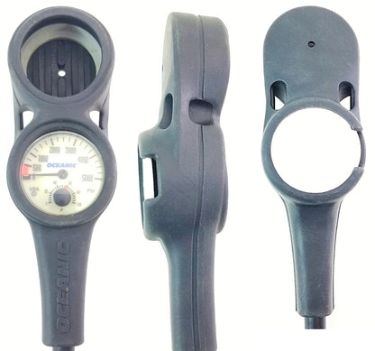 Oceanic Veo Computer Scuba Dive 2 or 3 Gauge Console 5000 PSI Pressure, SPG0
