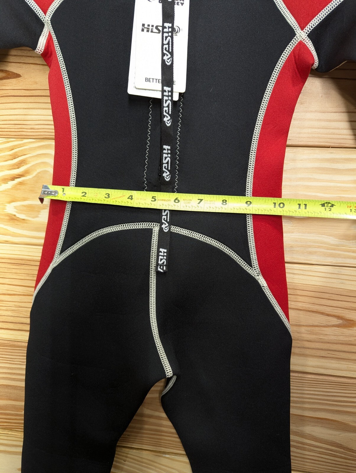 HiSea Full Red Kids Children's 2.5mm Wetsuit Scuba Dive Snorkel Size 4 Girl Boy16