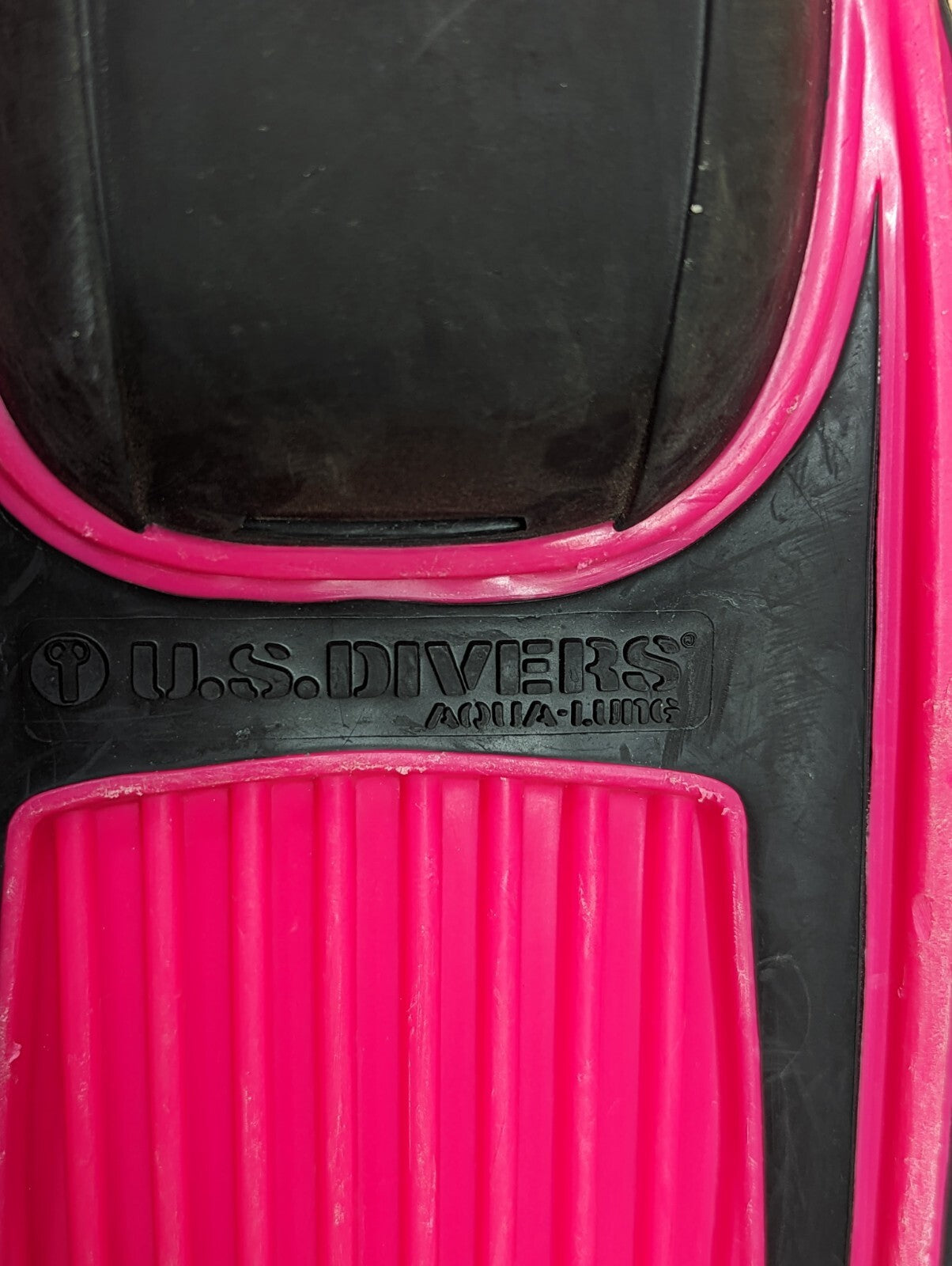 Pink US Divers Aqua Lung Blades Open Heel Scuba Dive Snorkel Fins Flippers Small4