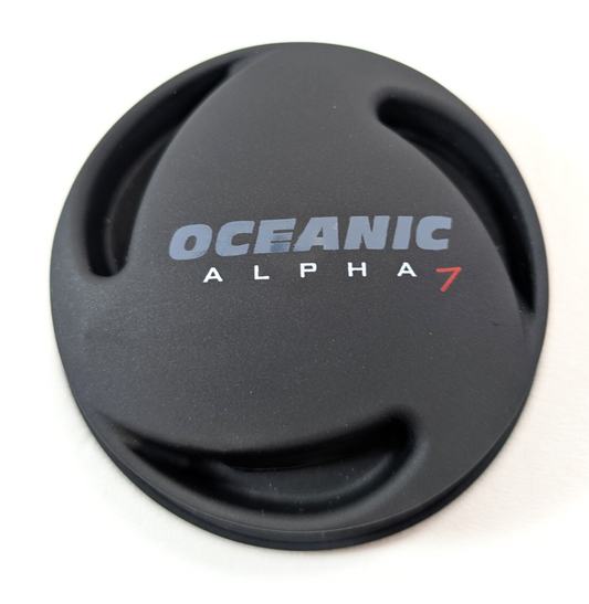 Genuine / OEM Oceanic Alpha 6, 7 Diaphragm Purge Front Cover Button Scuba Dive0