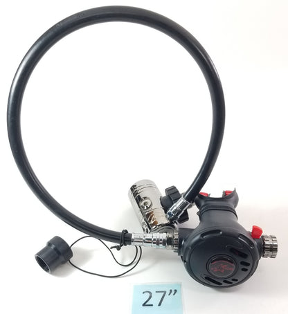HOG D1, DIN Classic Scuba Regulator Set 1st Stage & Primary 2nd Stage Adjustable17