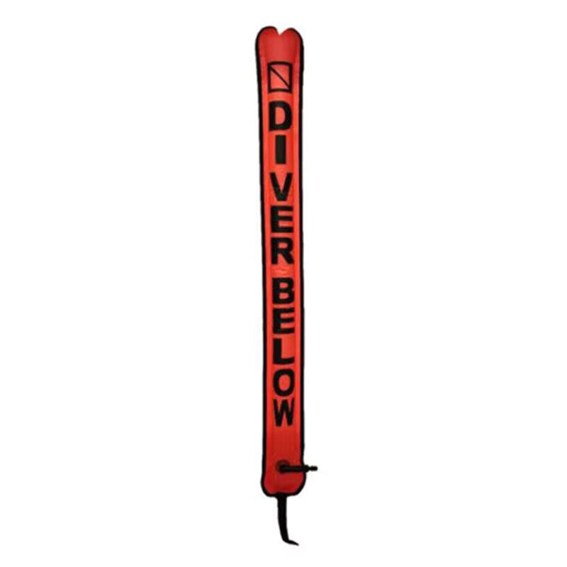 4ft - 48" Scuba Dive SMB Signal Marker Buoy Safety Sausage Surface Signal Tube