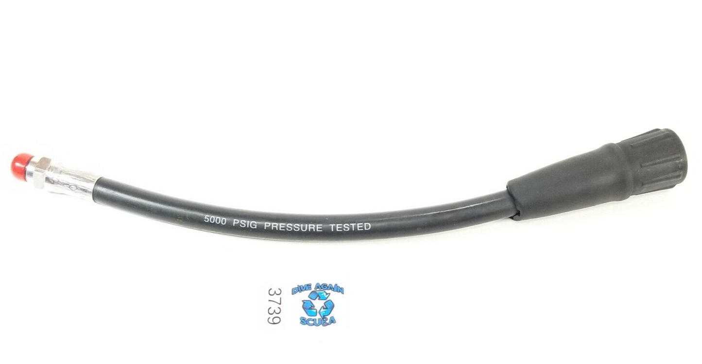 Oceanic 12" Pro Plus 2 3 4 SCUBA Dive COMPUTER QUICK DISCONNECT QD HP HOSE Aeris1