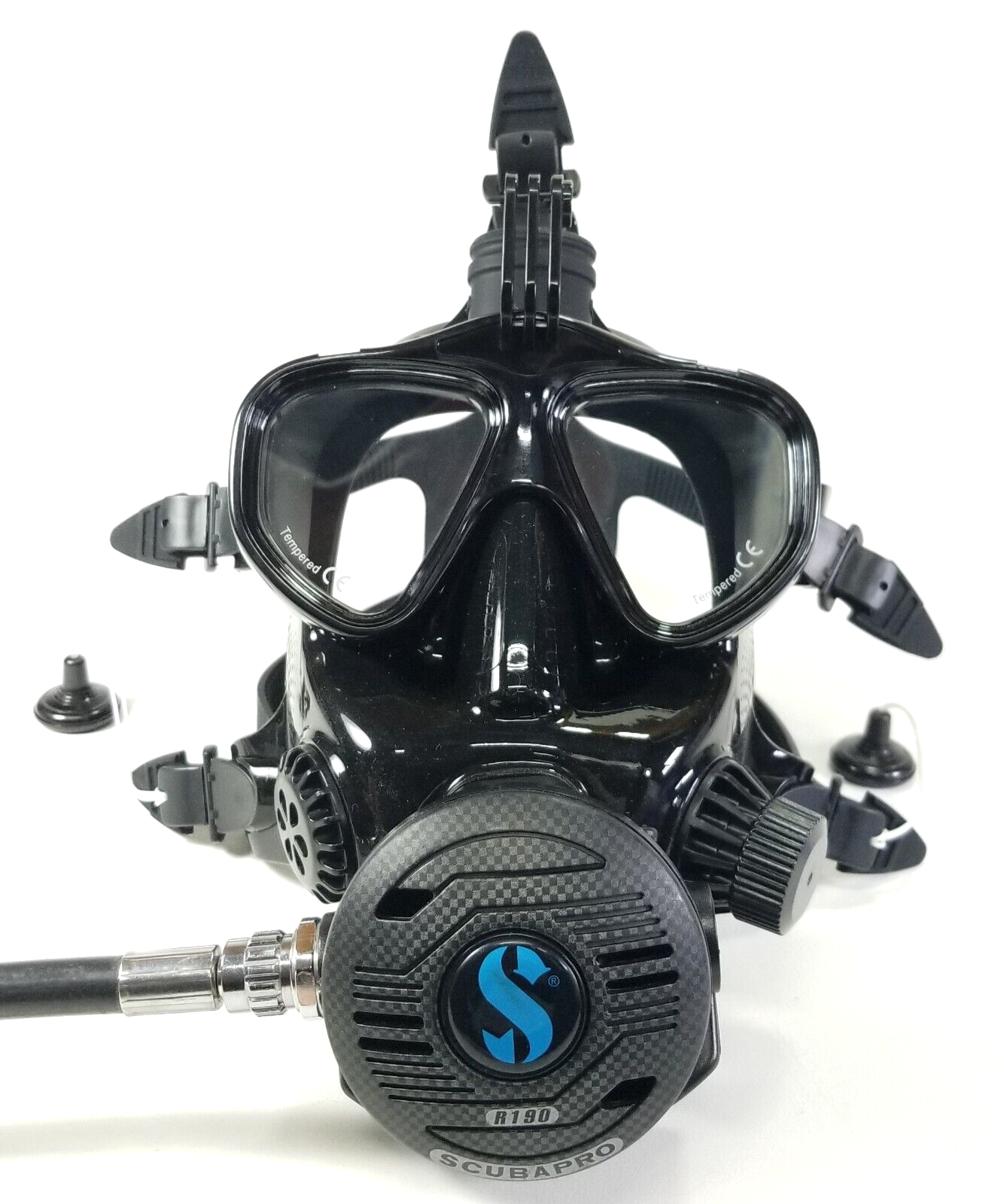 Full Face Scuba Dive Mask Fits ALL Scubapro 2nd Stage Regulators S600 G250 R1902