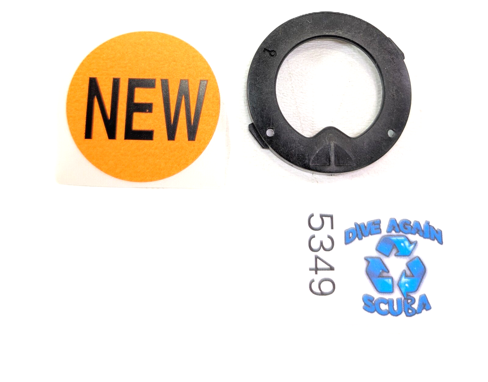 Oceanic Veo, Aeris XR1, XR2 Dive Computer Battery Hatch Bezel Ring Scuba1