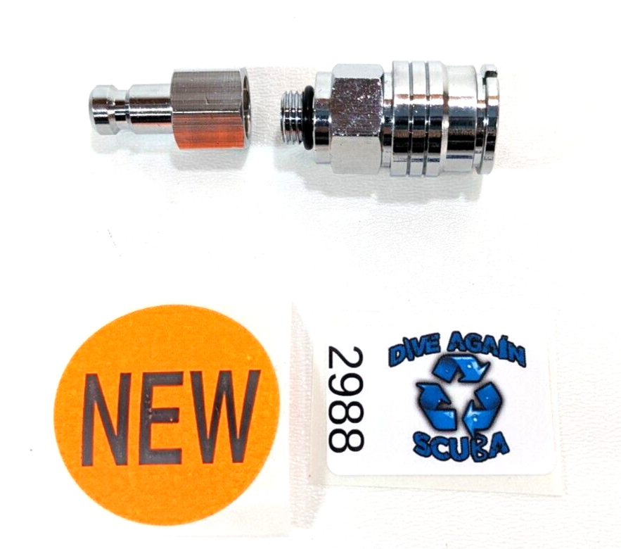 H2Odyssey Scuba Diving (LP) Low Pressure Regulator Hose Quick Disconnect QD 3/8"1