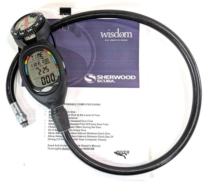 Sherwood WISDOM Air Integrated Scuba Dive Computer Air & Nitrox EXCELLENT! #59272
