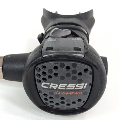 Cressi XS Compact AC2 Complete Regulator Set Yoke 1st, 2nd Stage, Octo EXCELLENT4