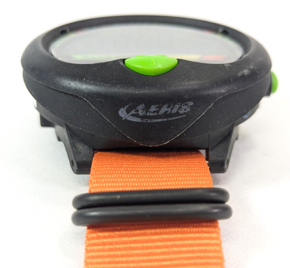 Aeris Atmos Elite Wrist Wireless Hoseless Nitrox Scuba Dive Computer Orange 522211