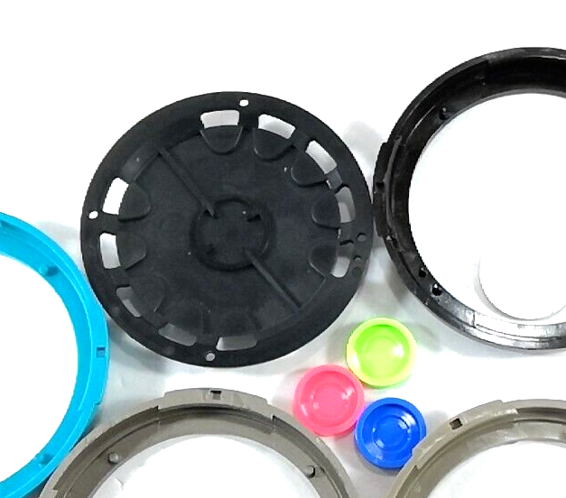 Apollo EX2000 Purge Diaphragm Front Cover Color Kit Scuba Dive Regulator Lot Set3