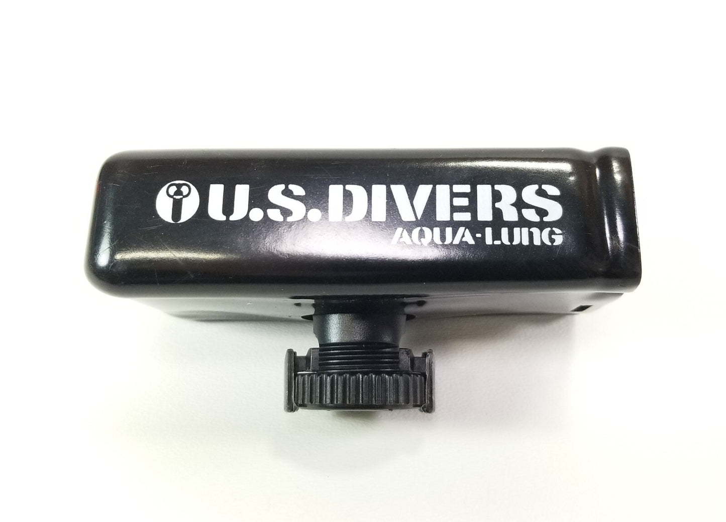 US Divers Aqua Lung M1 Vintage Scuba Dive Computer + Case with Hose Mount (Orca)5