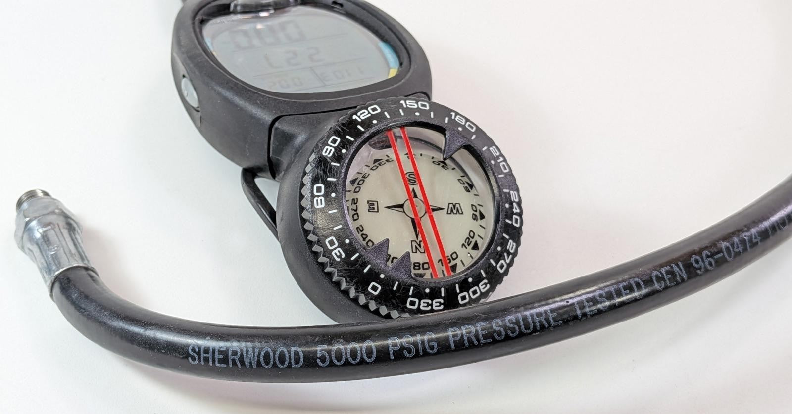 Sherwood WISDOM Air Integrated Scuba Dive Computer Air & Nitrox EXCELLENT! #592710