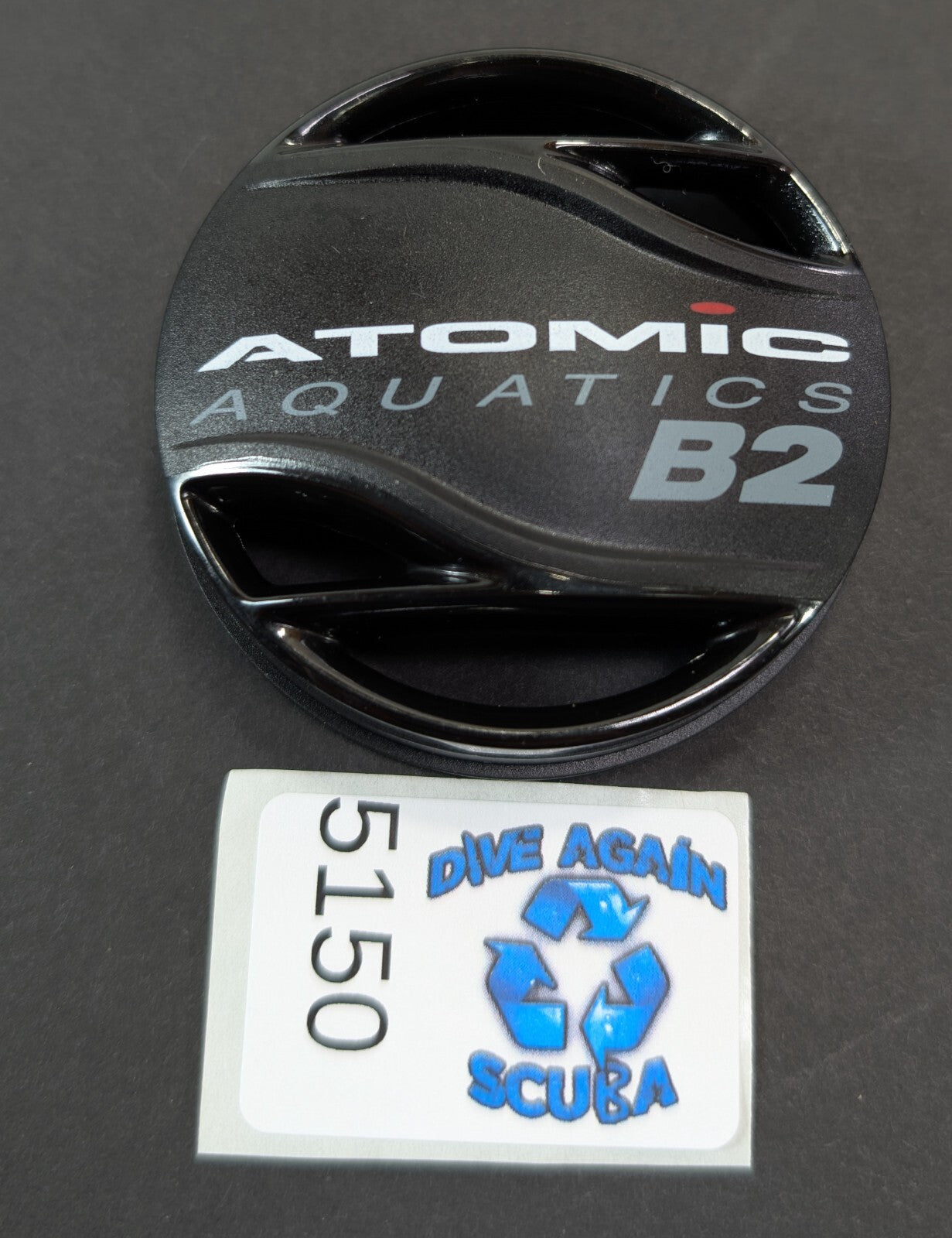 Atomic B2 Diaphragm Front Cover Purge Button 2nd Stage Regulator Scuba Diving1