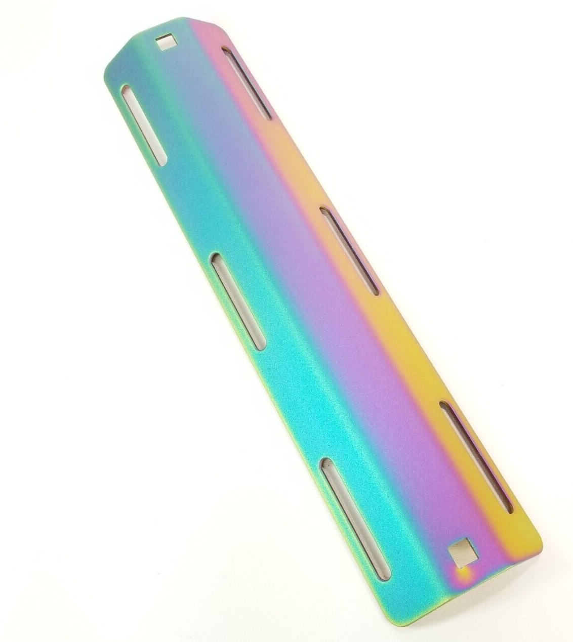 Titanium Single Tank Adapter Scuba Tech Dive Backplate 3 Slot 12" x 2 3/4" BCD6