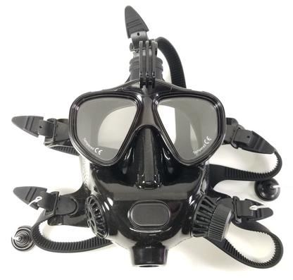 Mares Full Face Scuba Dive Mask For 2nd Stage Regulators Atlas Abyss Proton Epic