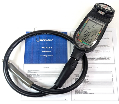 Oceanic Pro Plus 2 SCUBA Dive Air Integrated Computer, Compass Air & Nitrox 55603