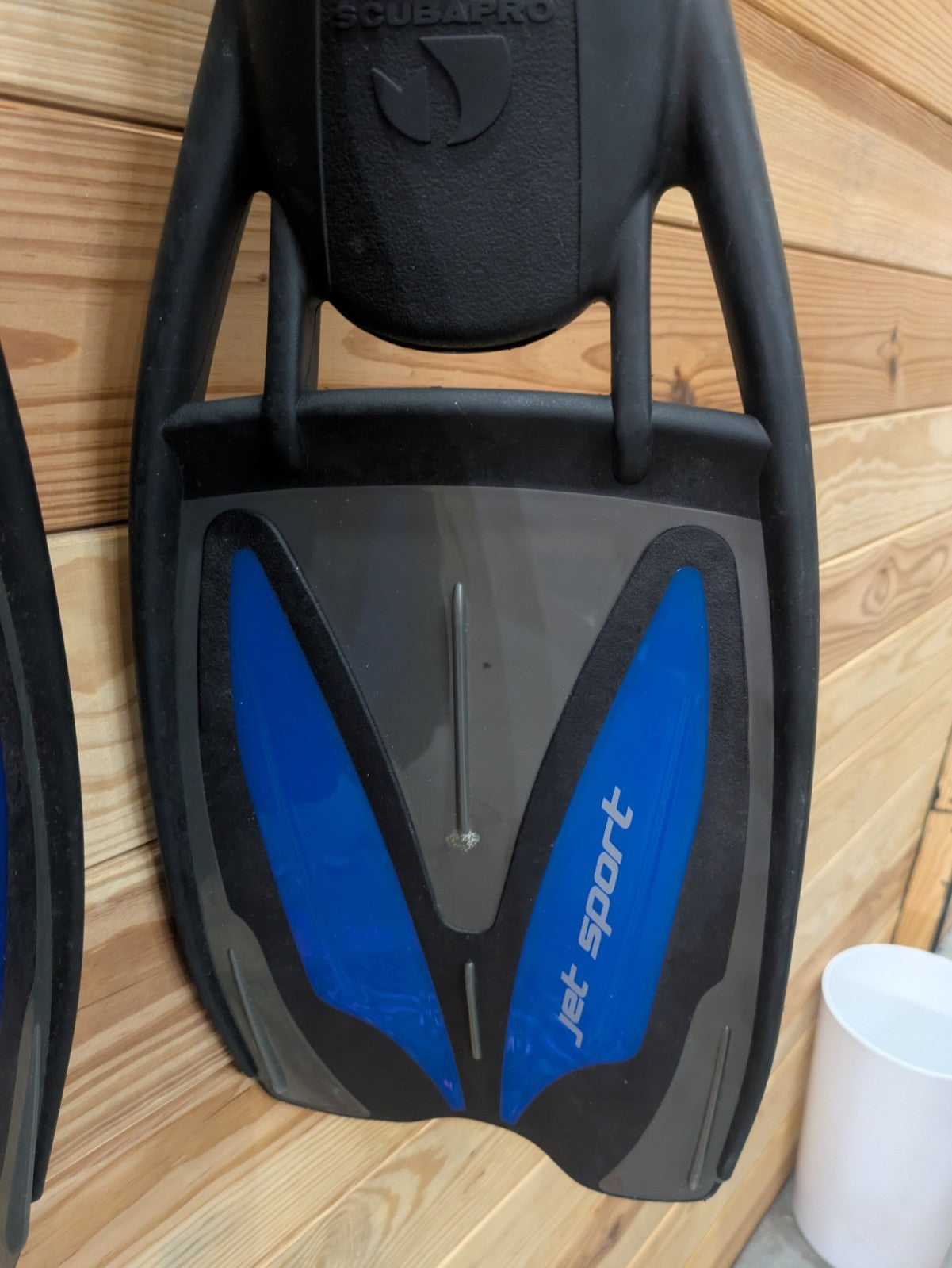 Scubapro Jet Sport Open Heel Scuba Dive Snorkel Fins Large 10 11 12 136