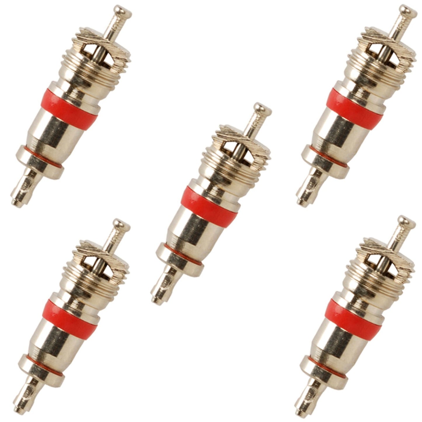 Scuba Dive BC BCD Inflator Hose Schrader Valve Stem Screwdriver Tool + 5X Valves2