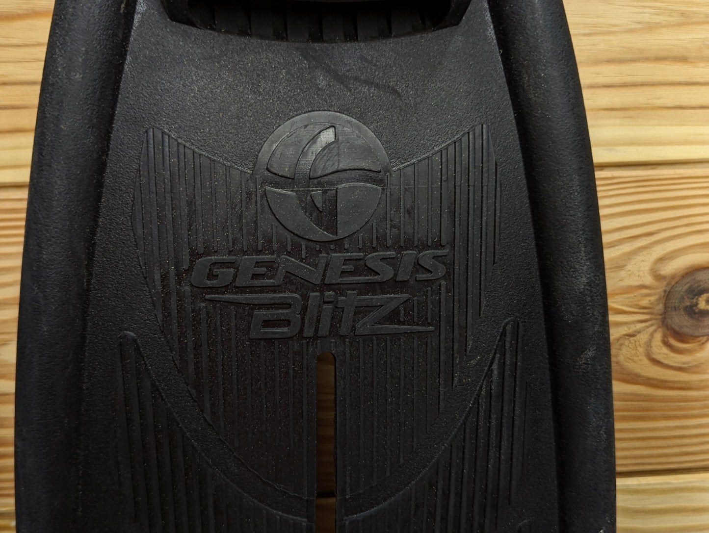 Genesis Blitz Open Heel Adjustable Scuba Dive Snorkel Split Fins Flippers Small4