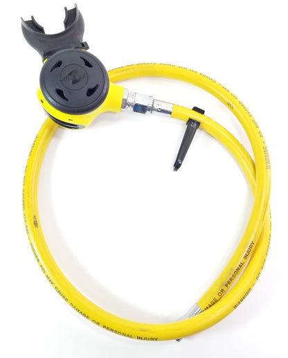Aqua Lung ABS Yellow Scuba Dive Octo Octopus 2nd Stage Regulator Slim Compact4