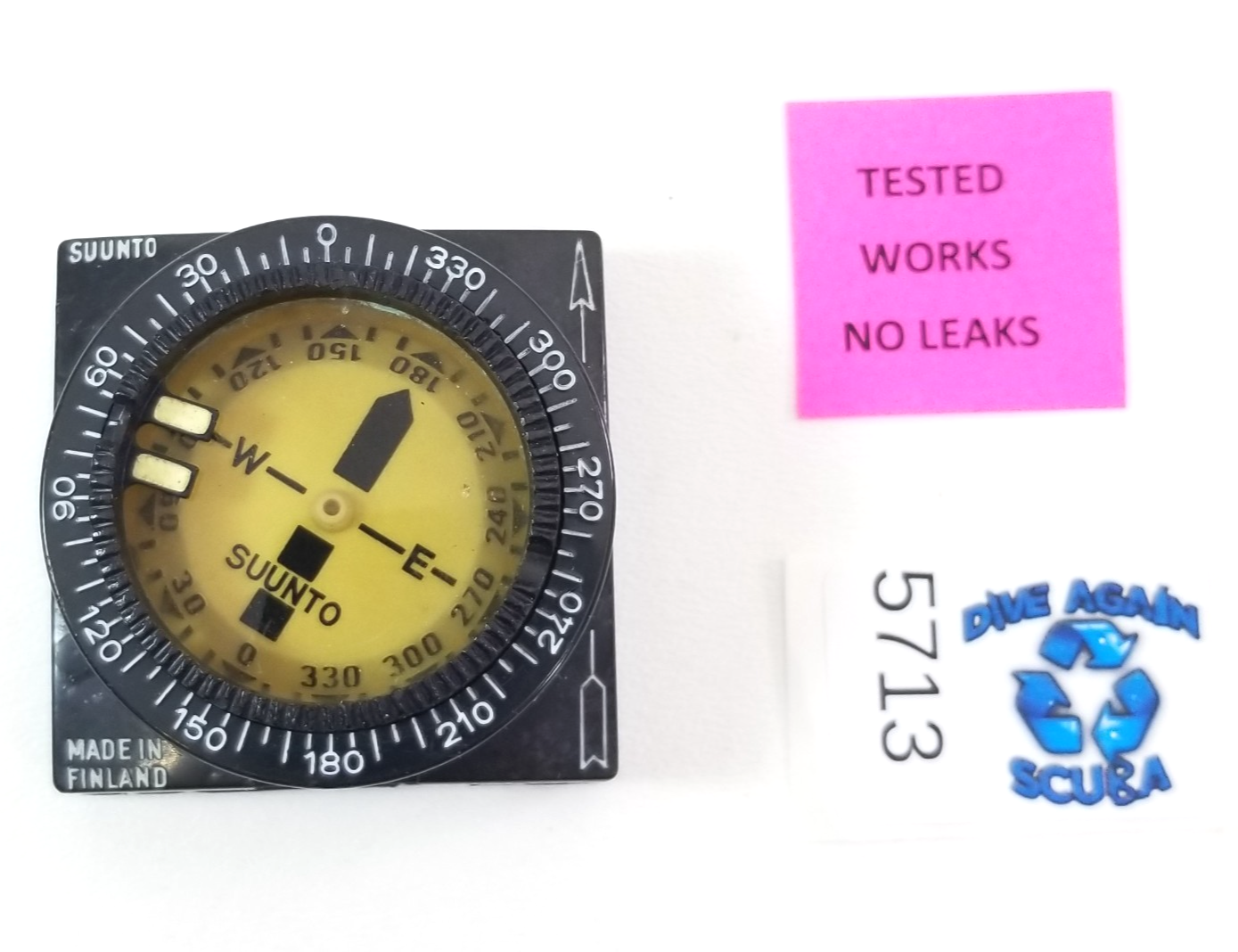 Suunto - SK6 Square Compass Capsule Only NH Scuba Diving Replacement Puck Module0