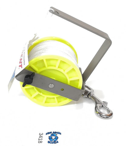 NEW 250ft Scuba Diving Wreck / Cave Reel LARGE Stainless Steel / Aluminum 250'1
