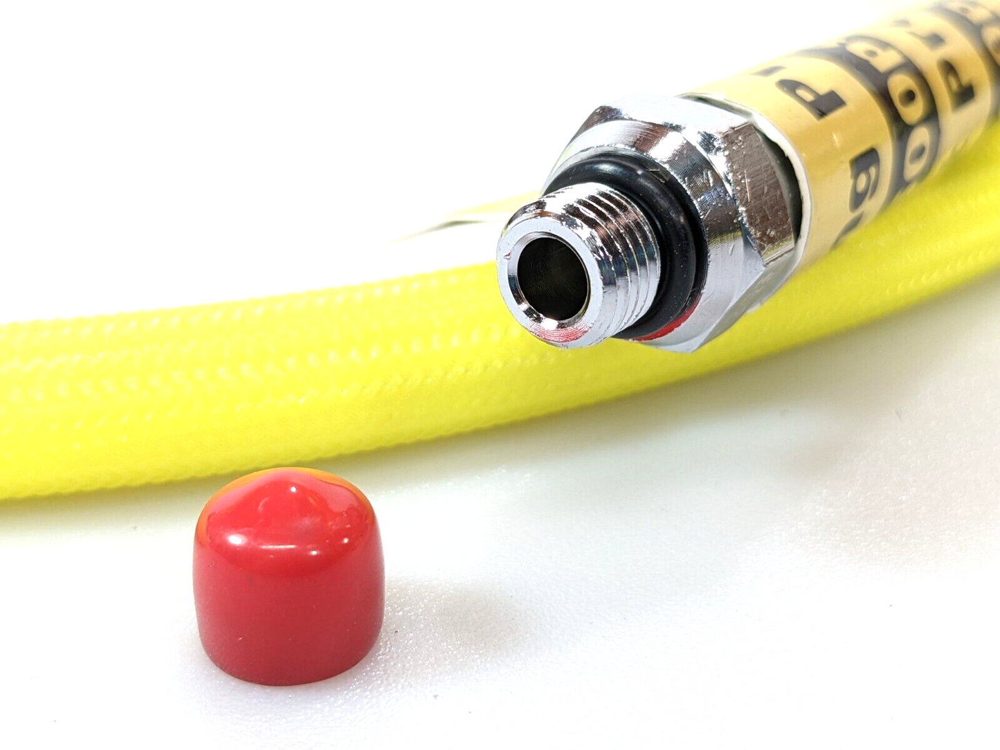 Phantom Double Braided Octo Octopus Scuba 30in Hose Dive Diving Yellow Regulator6