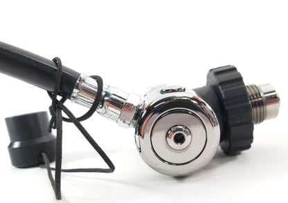 HOG D1, DIN Classic Scuba Regulator Set 1st Stage & Primary 2nd Stage Adjustable15