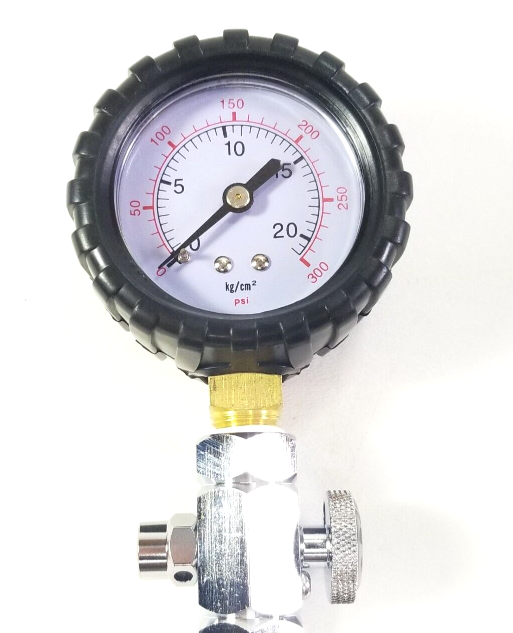 Intermediate Pressure Gauge Checker with Release Valve Scuba Dive Tank 300 PSI1
