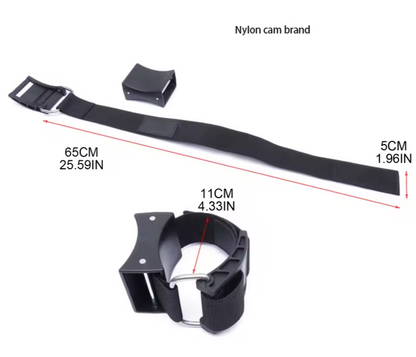 Scuba Dive Pony Bottle Tank Mount Holder Mounting Bracket Spare Air Cylinder5