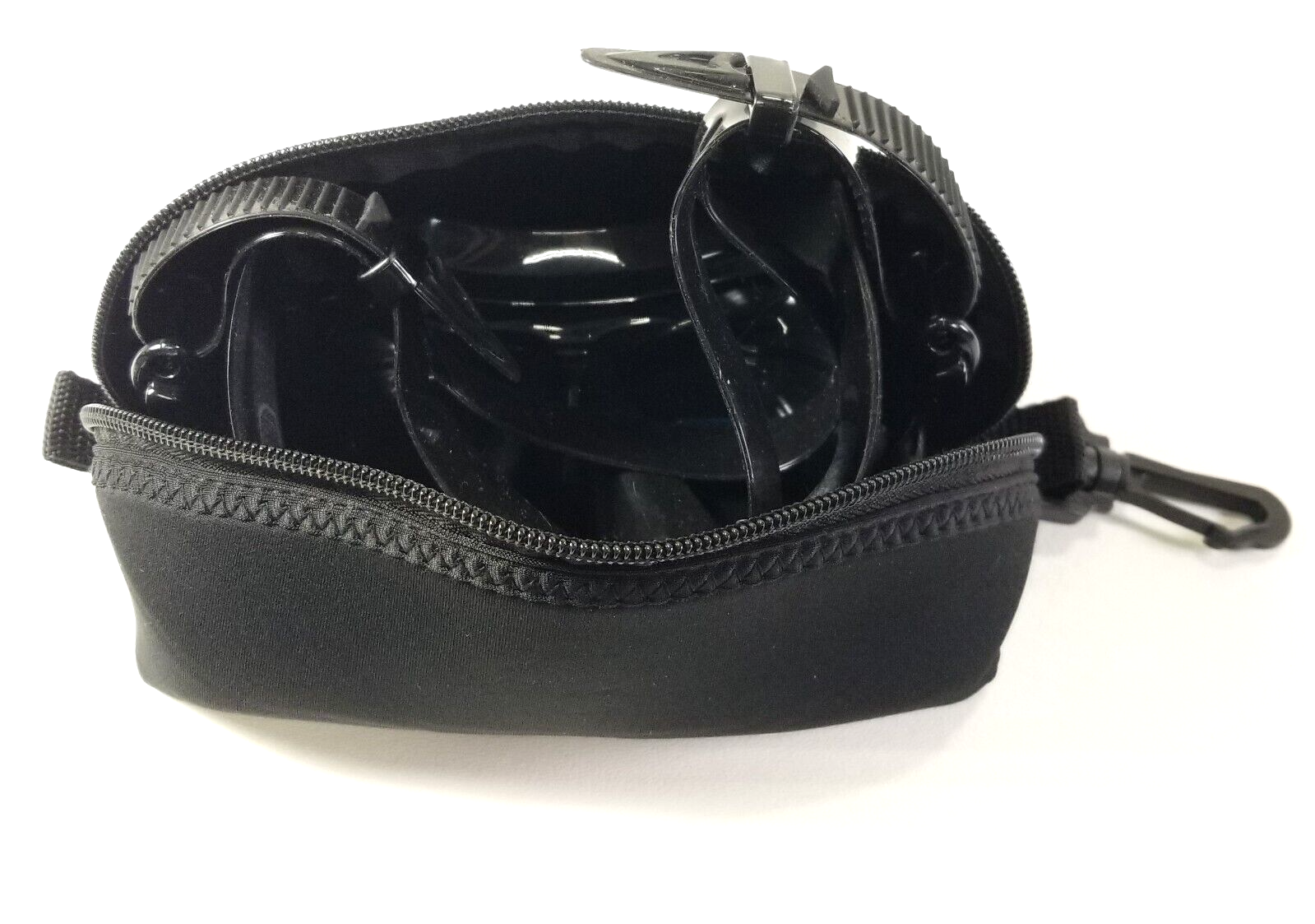 Compact Padded Soft Scuba Dive Snorkel Mask Zipper Case Pouch Neoprene with Clip1