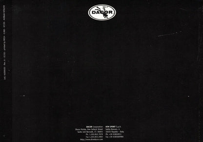 Dacor Darwin Air Scuba Dive Computer Printed Manual ENGLISH version2