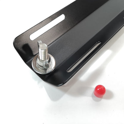 Aluminum Black Single Tank Adapter Scuba Tech Dive Backplate + Hardware 2mm 22723