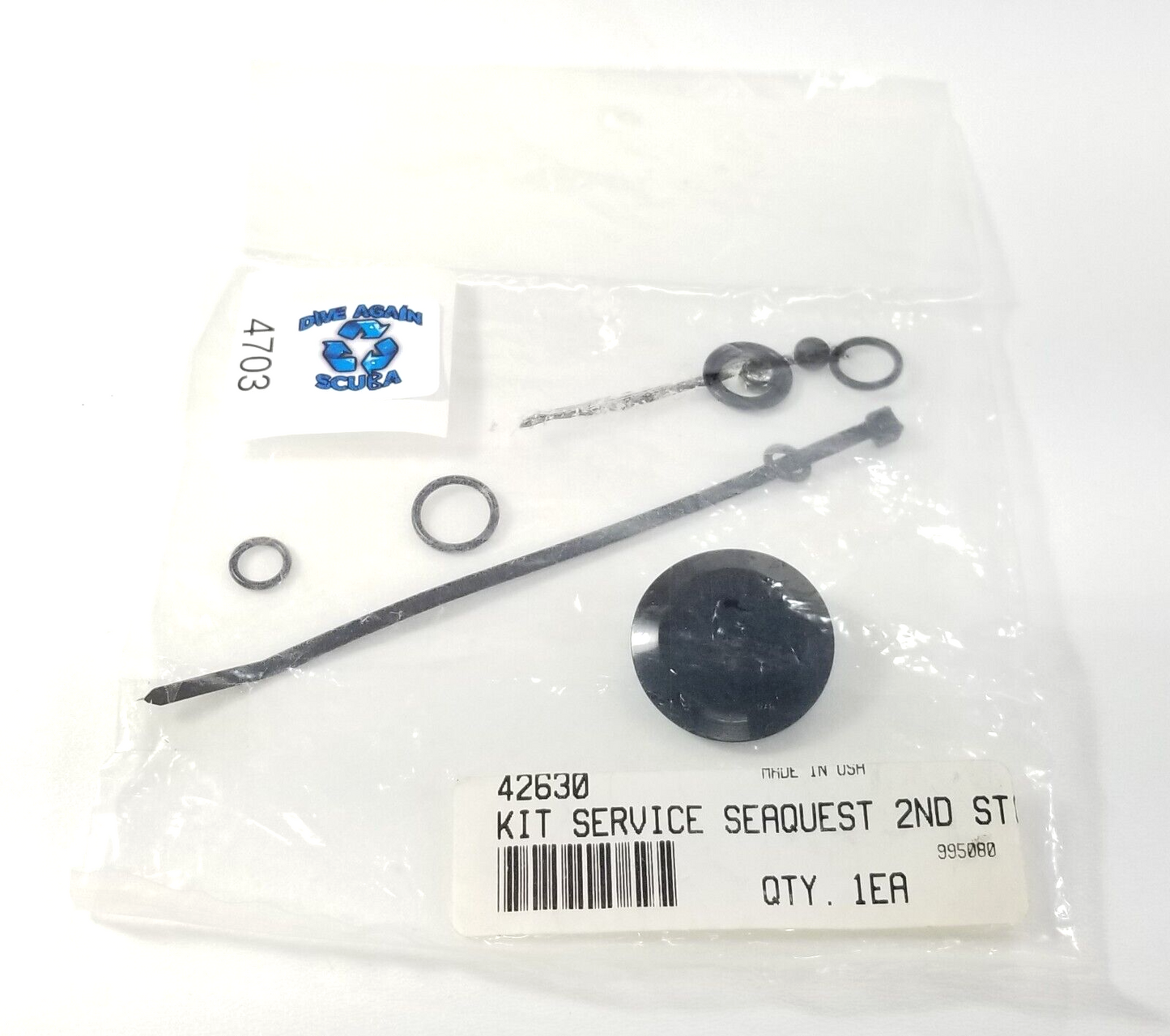 Aqua Lung Sea Quest Conshelf, XR, XP, SEA4, Aquarius 2nd Stage Service Kit 42630