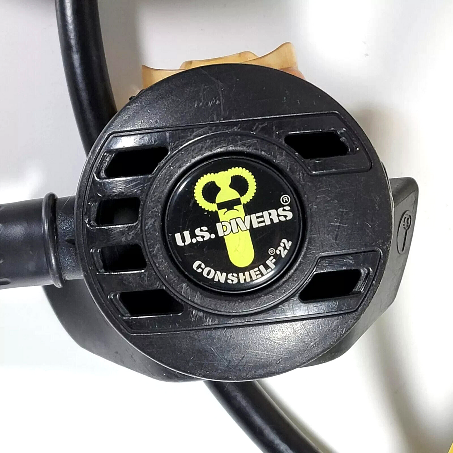 US Divers Conshelf SEA4, Conshelf 12 14 Diaphragm Scuba Dive 2nd Stage Regulator7