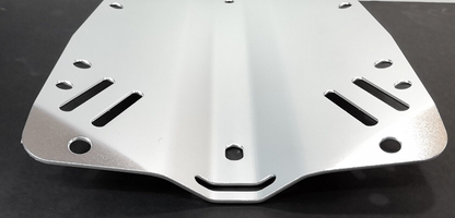 Aluminum Backplate Tech Scuba Dive Side Mount, Doubles, Single Tank Adapter BCD4