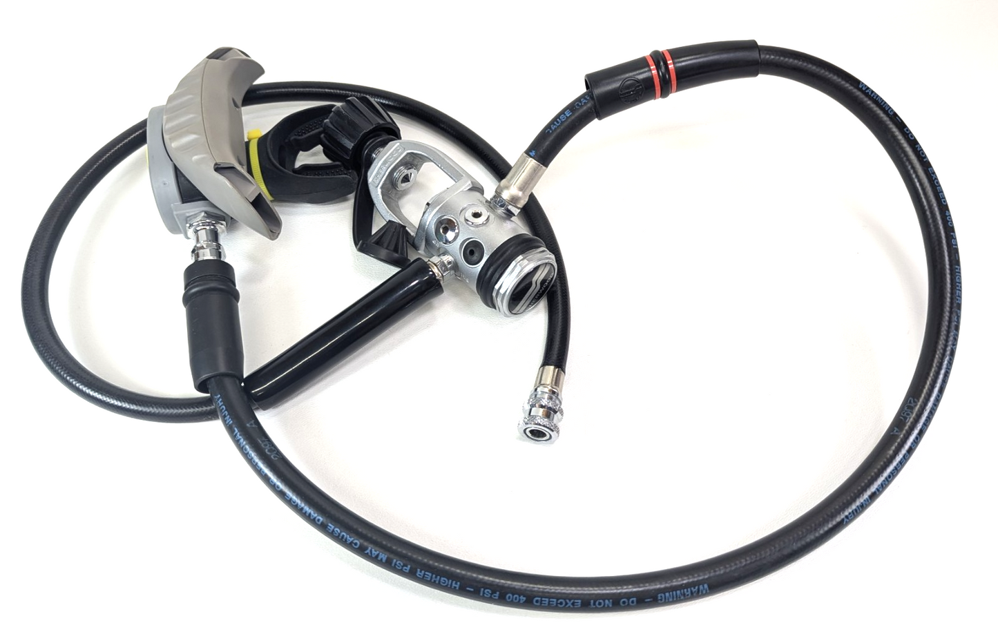 Sherwood Oasis Scuba Dive Regulator Set Yoke, 1st, 2nd Stage & Inflator SRB570014