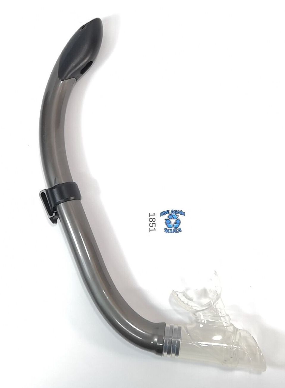 NEW Bare Snorkel Silver Gray Kids Youth Semi Dry Compact Scuba Diving Snorkeling7