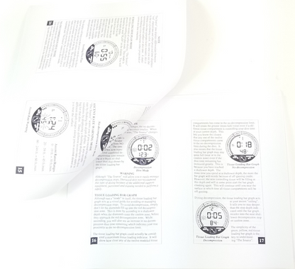 Sherwood Scuba The Source Dive Computer Printed Manual (Genesis)3