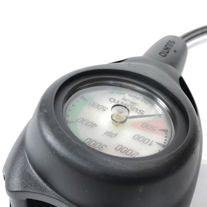 Suunto SM-36 2in 5000 PSI SPG Submersible Pressure Gauge Scuba Dive w Boot #14479