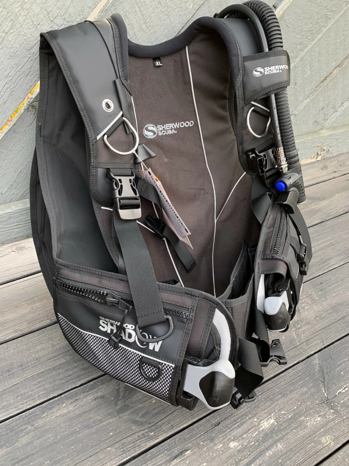 1X Sherwood Shadow Replacement Weight Pocket CQR2 Scuba Diving 10lbs CQR-29