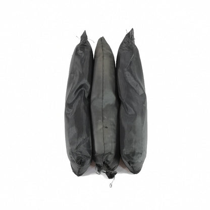 7 lbs - 3 x 2.5 lb Soft Weight Pockets Pouches SeaQuest Black Diamond Scuba Dive4