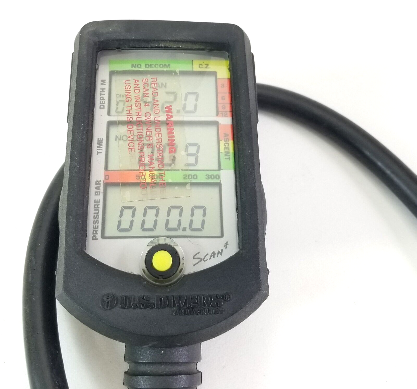 NEW - US Divers Aqua Lung Scan 4 Metric Scuba Computer Console Air Integrated1