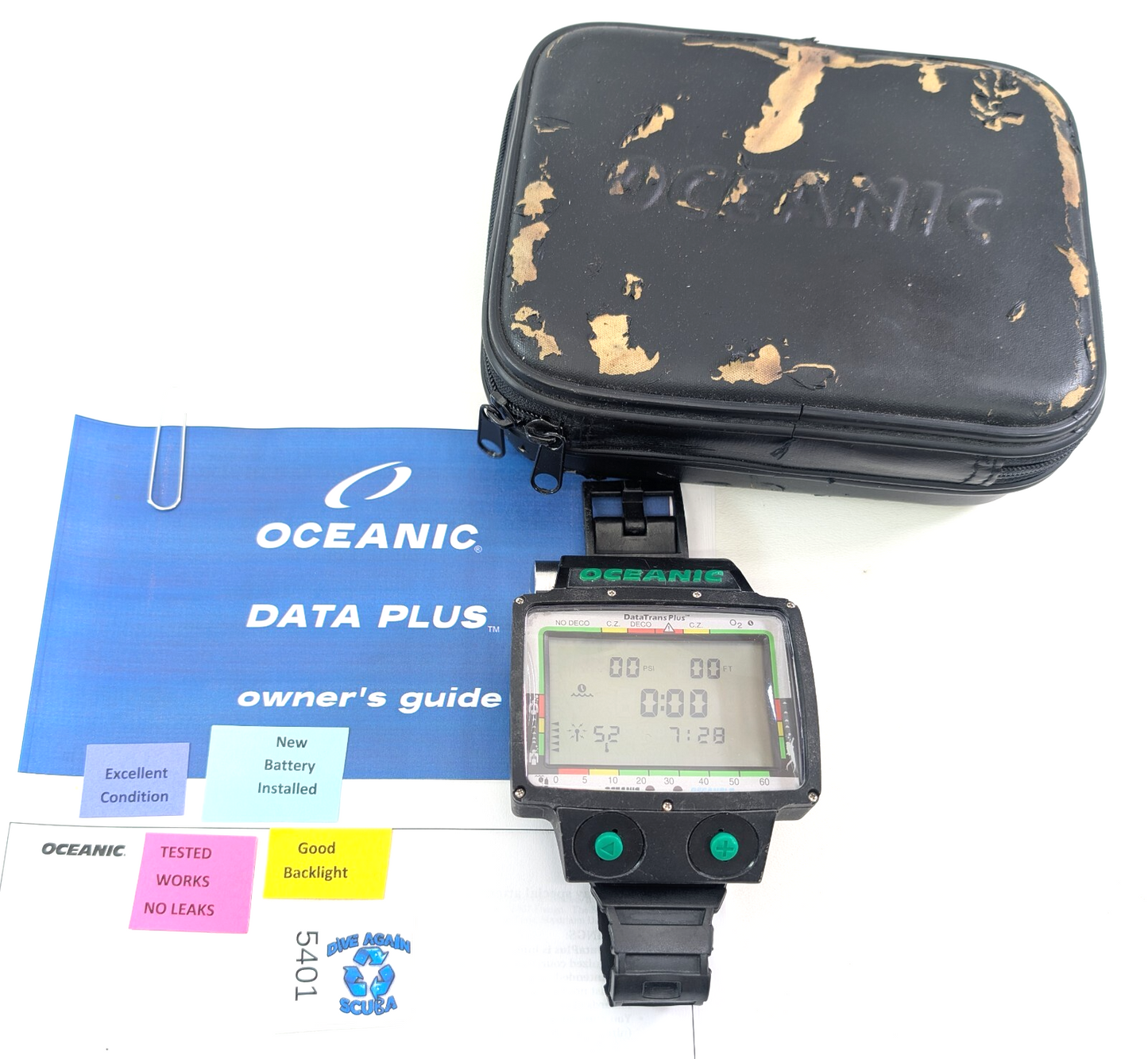 Oceanic DataTrans Plus Nitrox Wireless Wrist Scuba Dive Computer Data Trans0