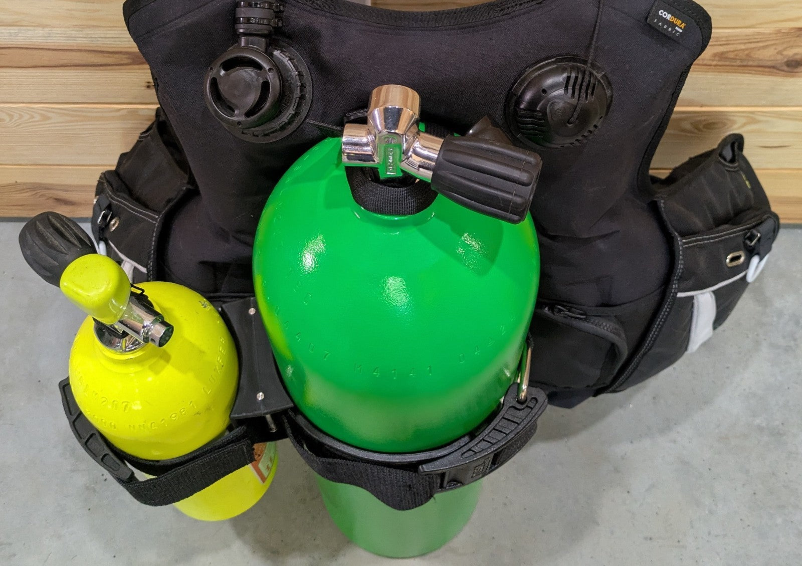 Scuba Dive Pony Bottle Tank Mount Holder Mounting Bracket Spare Air Cylinder10