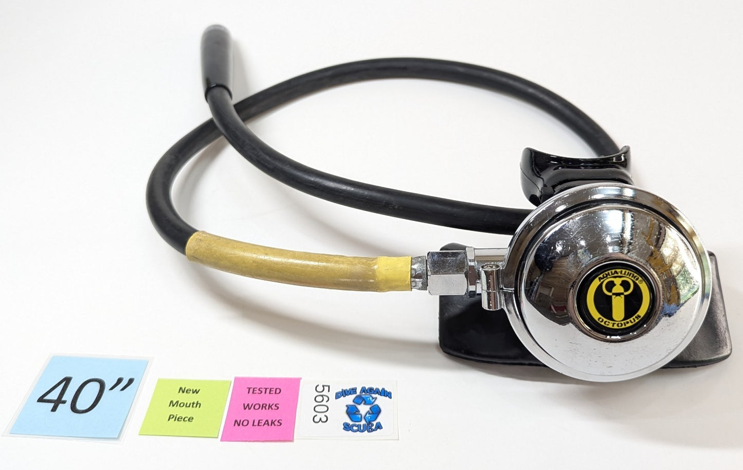 US Divers Aqua Lung Octopus Metal Vintage 2nd Stage Scuba Dive Regulator Octo0