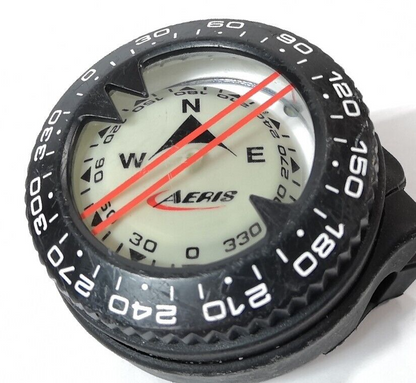 Aeris Atoms 2, 5O0ai 0ceanic Pro Plus 1 2 3 4 Top Compass Mount Scuba Dive #23405